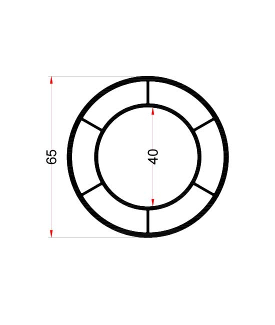 Φ65 Pipe Profile EN28