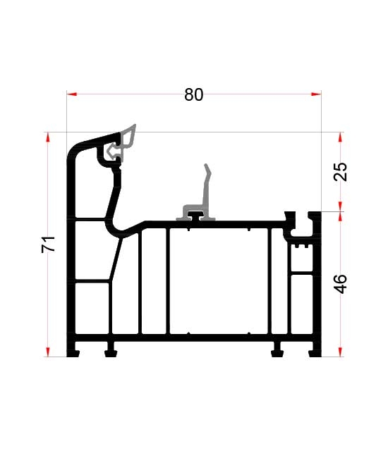Frame Profile EN70