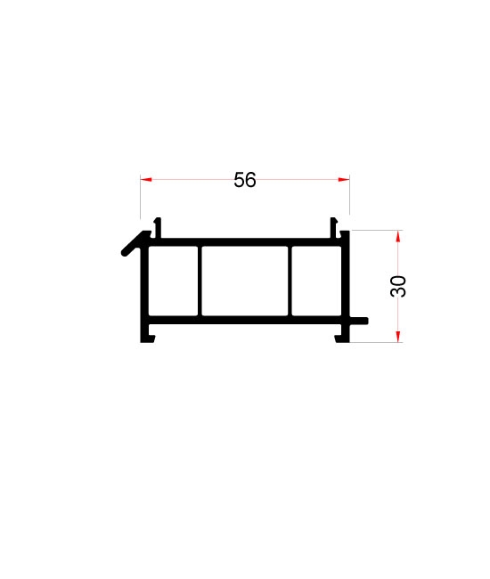 30x56 Extension Profile EN114