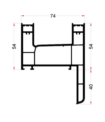 Skirted Frame Profile EN92