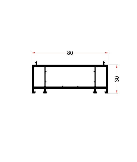 30x80 Extension Profile EN112
