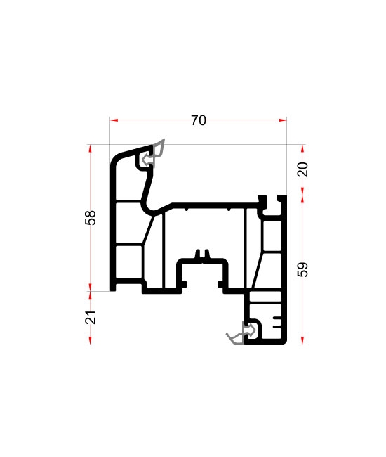 Klasline Plus Window Sash EN18