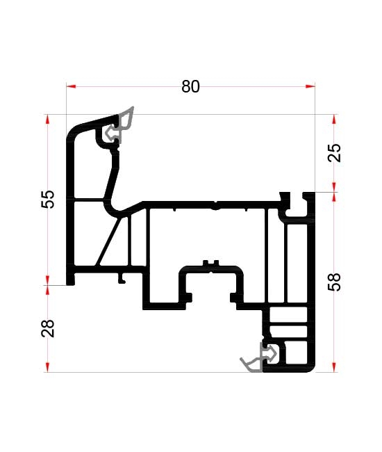 Window Sash Profile EN731