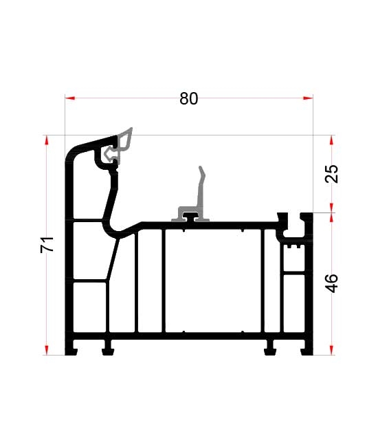 Frame Profile EN701