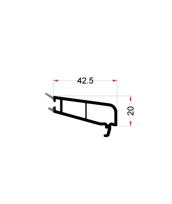 Klasline 4mm Glazing Bead EN46